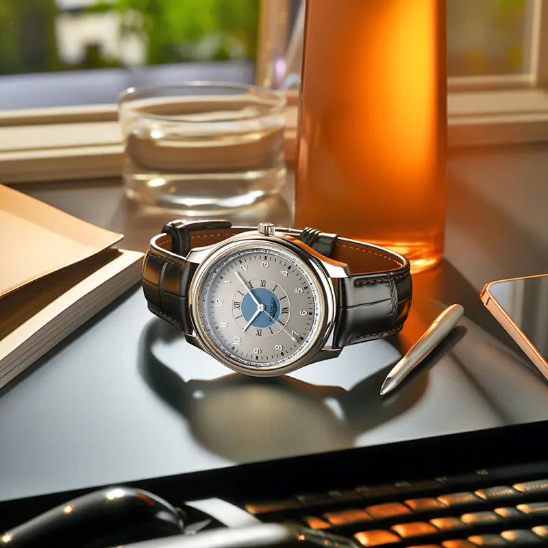 Top Brand Man Wristwatch Luxury Business Waterproof Men Watch For Men Quartz Clock Leather Men's Watches reloj Handsome 2025 New