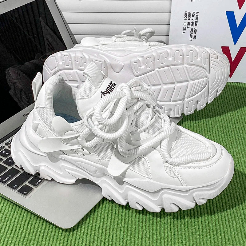 Men's Shoe High Quality Breathable Comfortable Casual Students Shoes Outdoor Fashion Versatile Anti Slip Luxury Men's Sneakers