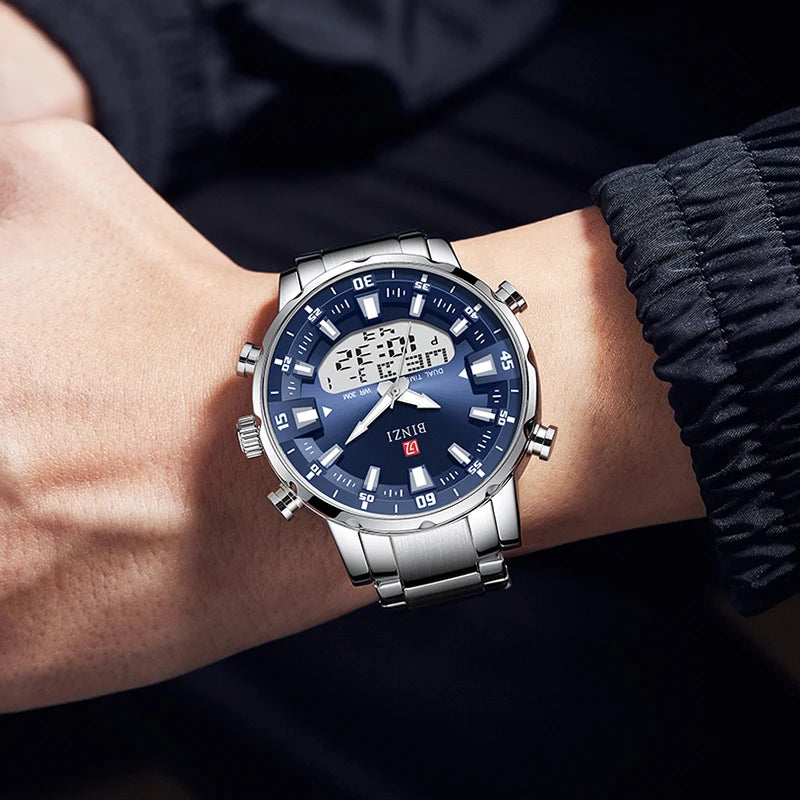 Relogio Masculino Wrist Watches For Men Top Brand Luxury Golden Men Watches Gold Big Male Wristwatch Man Golden Big Dial