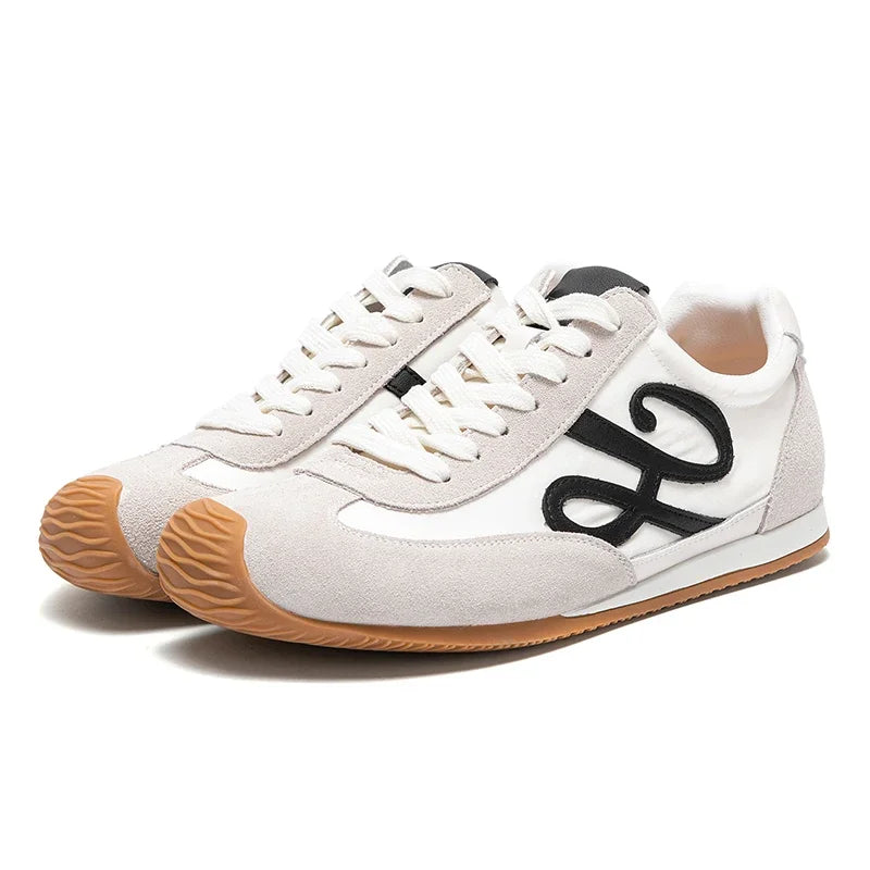 Shoes for woman Spring Summer Breathable Comfortable Girls Running Shoes Oxfords Bottom Lacing Casual Sneakers Balance Shoes