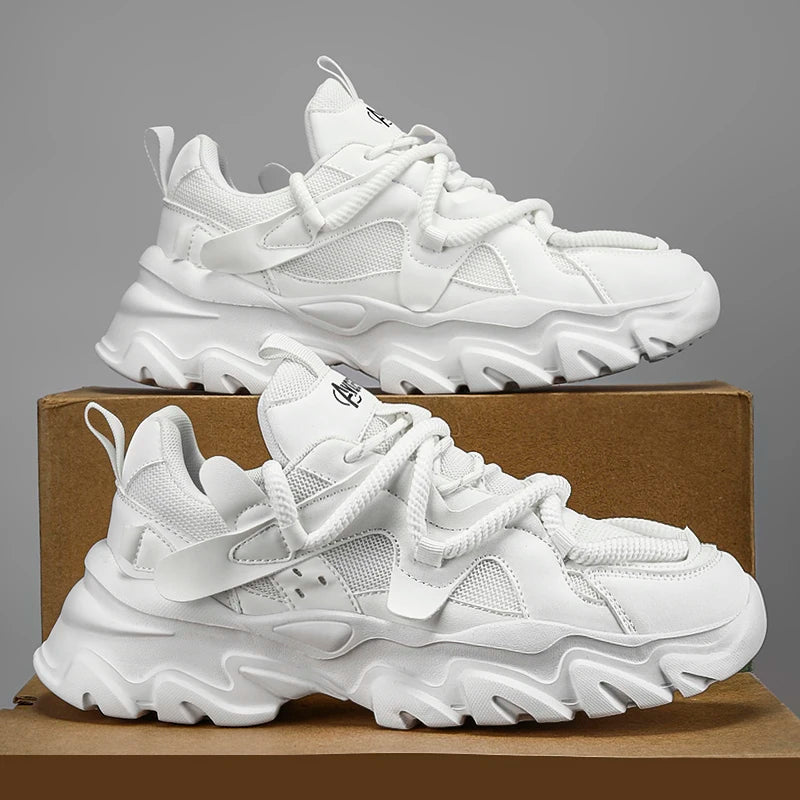 Men's Shoe High Quality Breathable Comfortable Casual Students Shoes Outdoor Fashion Versatile Anti Slip Luxury Men's Sneakers