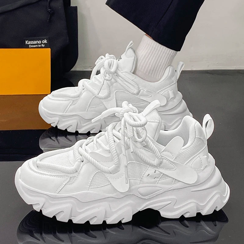 Men's Shoe High Quality Breathable Comfortable Casual Students Shoes Outdoor Fashion Versatile Anti Slip Luxury Men's Sneakers